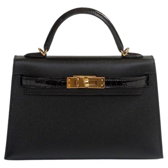 Hermes Kelly 20cm (mini Kelly) Black Touch For Sale at 1stDibs | mini kelly touch price, hermes m... | 1stDibs
