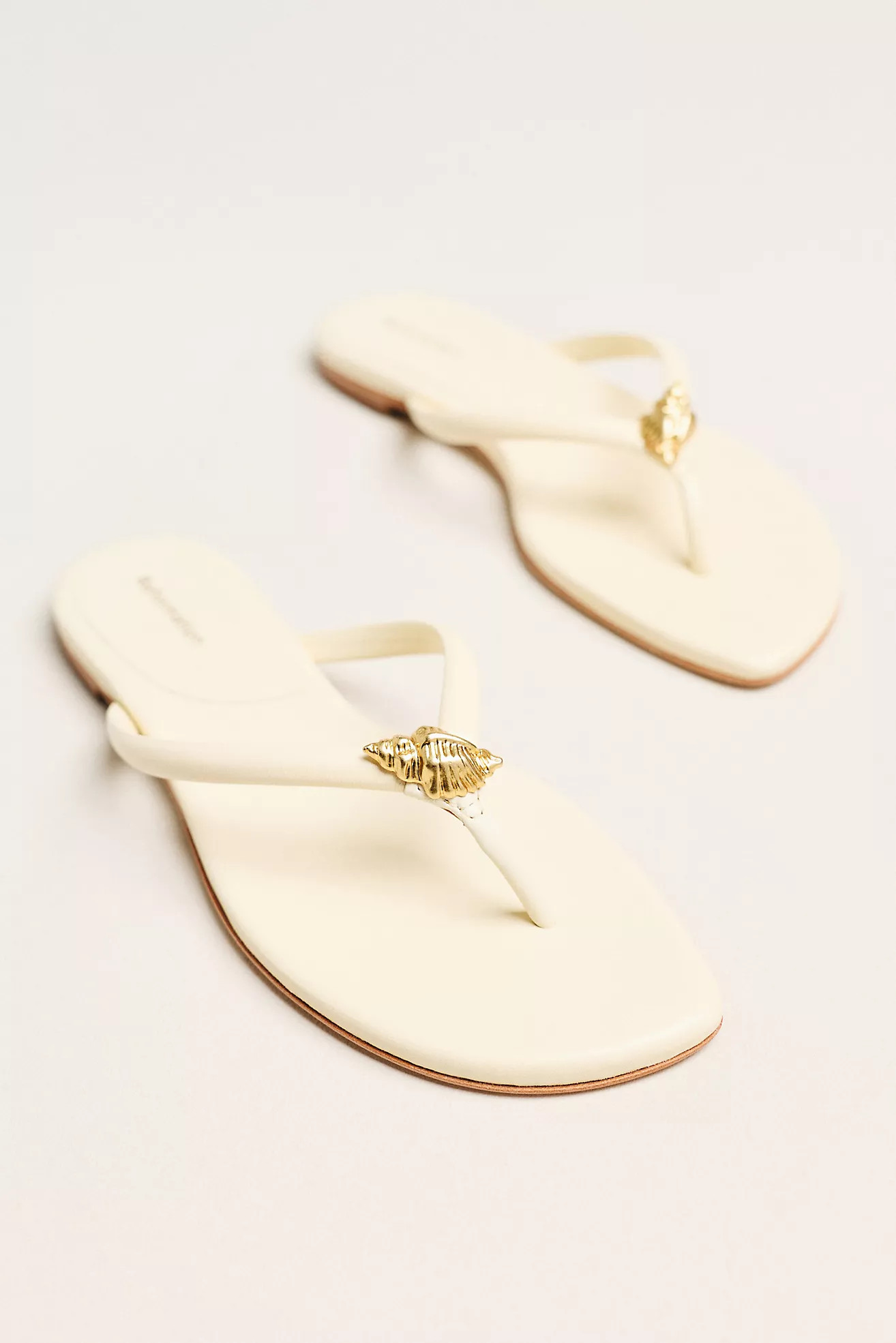 Reformation Onyx Flip-Flop Sandals | Anthropologie (US)