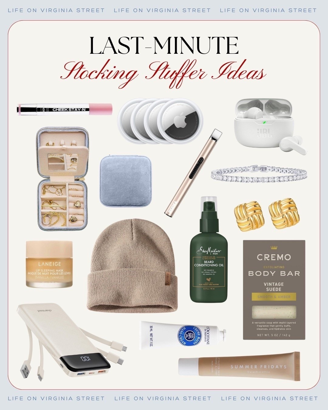 Let minute stocking stuffer ideas 🙌🏻🙌🏻


#LTKHoliday #LTKHome #LTKGiftGuide

#LTKGiftGuide #LTKFindsUnder50 #LTKHoliday