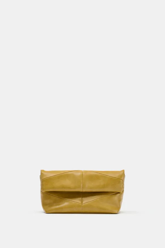 QUILTED ENVELOPE CLUTCH | Zara US