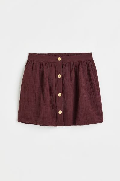 Double-weave Cotton Skirt | H&M (US + CA)