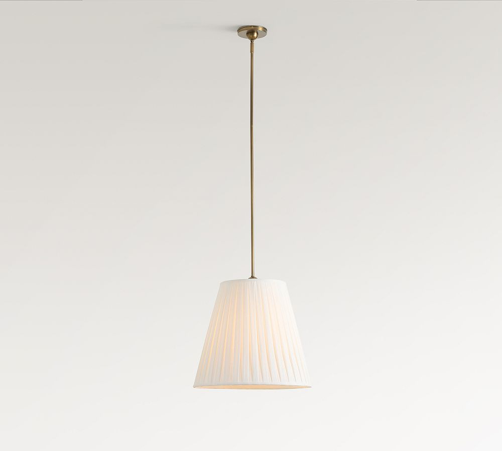 Baylor Pleated Shade Pendant (18") | Pottery Barn (US)