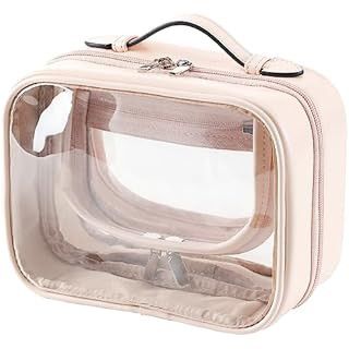 Large TSA Approved Toiletry Bag, Clear Travel Bag for Liquids Toiletries, Makeup Cosmetic Bag Organ | Amazon (US)