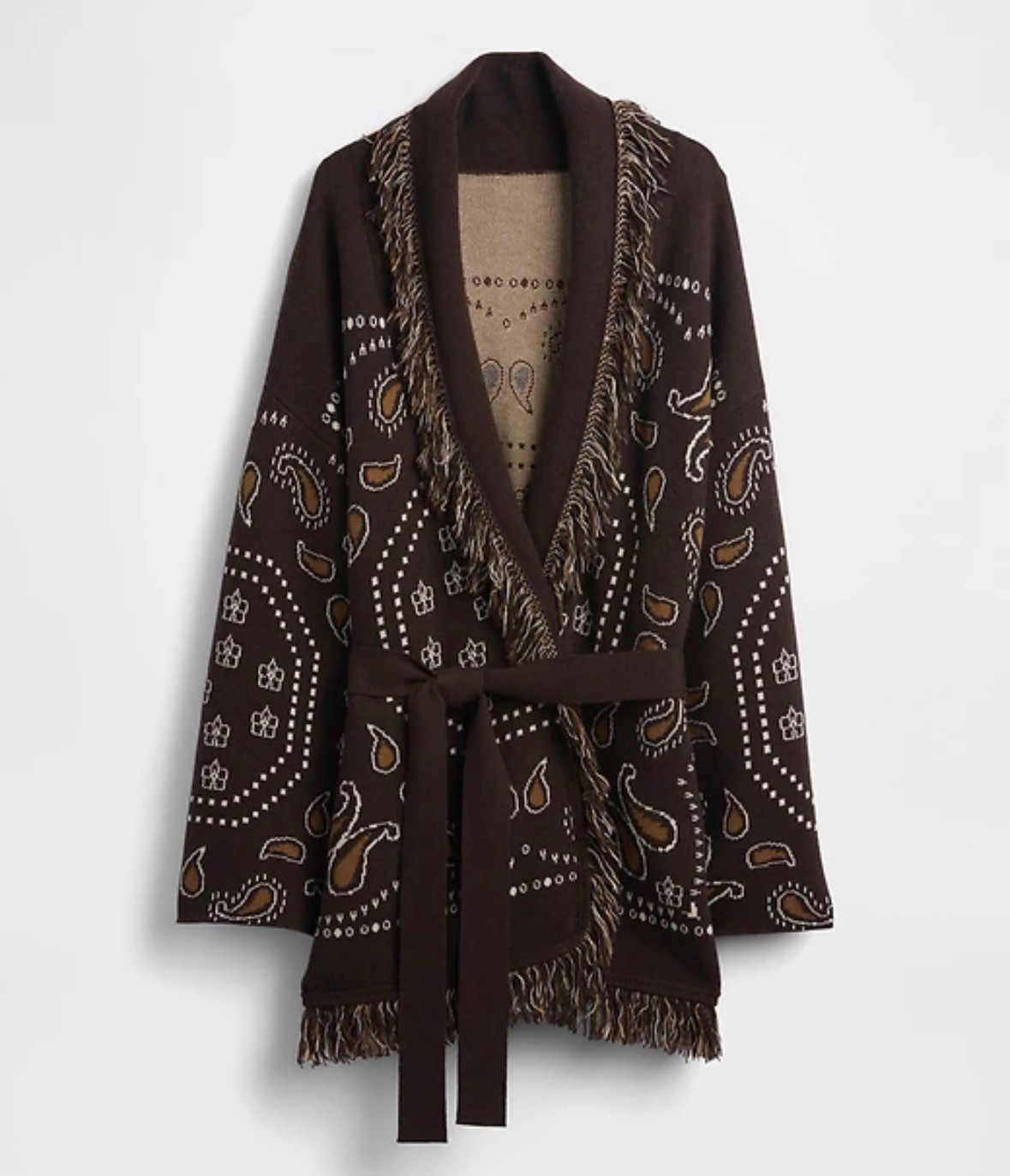 Love this dupe from Gap!

#dupes #dupe #fringe #countryconcert #countryconcertoutfits #paisley #cardigans 