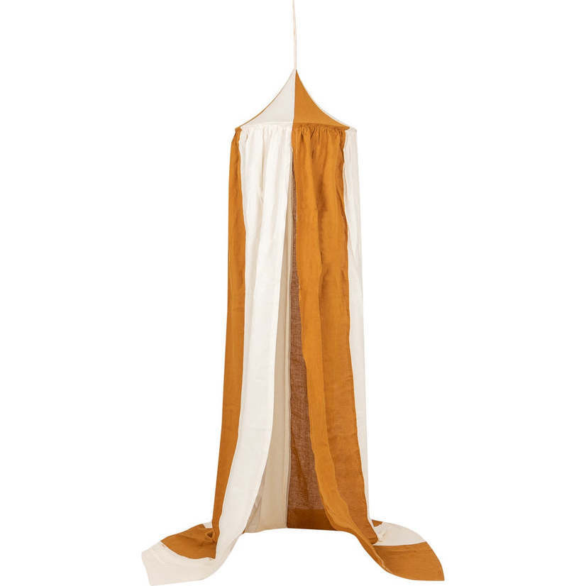 Color-Block Hanging Canopy, Caramel Circus | Maisonette