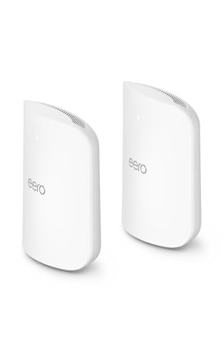 Amazon eero Max 7 tri-band Wi-Fi 7 mesh router, 2-pack