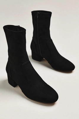 Silent D Block-Heel Ankle Boots | Anthropologie (US)