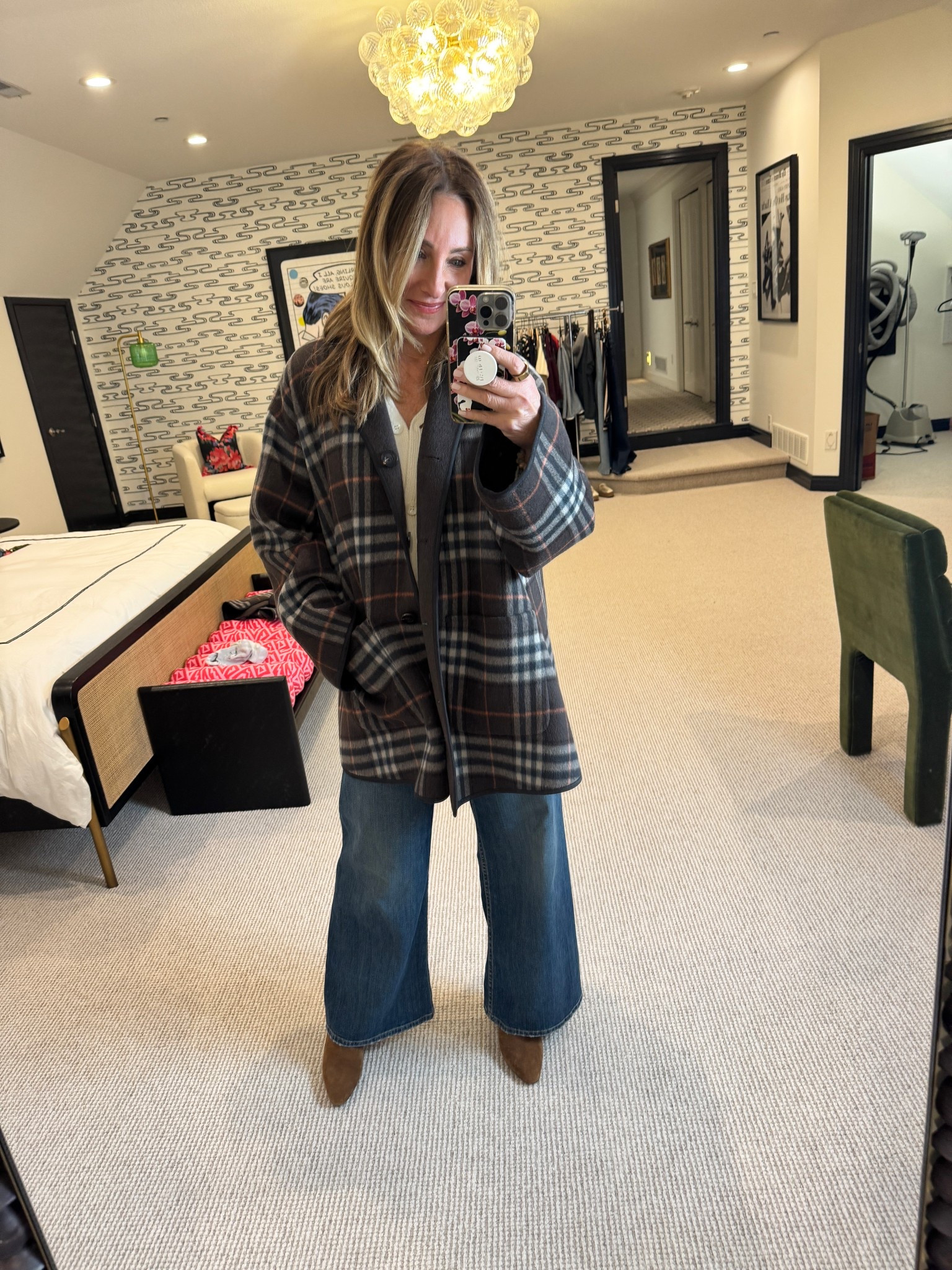 While I was back in Cleveland, I met some friends for dinner. I just unpacked this jacket and have already worn it three times. It’s absolutely stunning and comfortable.

#LTKmomlife #LTKdayinmylife #LTKootd