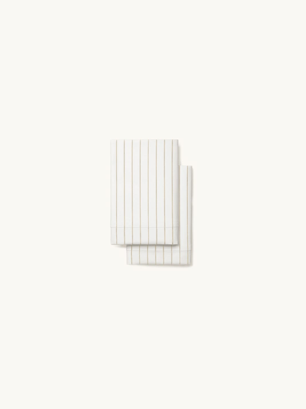 Percale Simple Stripe Pillowcase Set | Boll & Branch