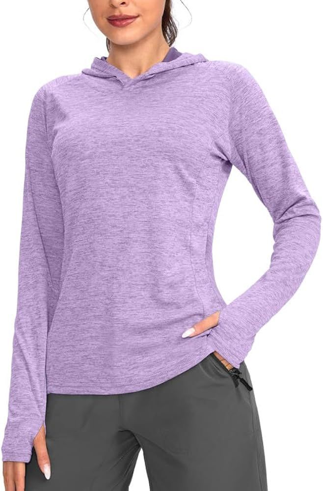 G Gradual Women's UPF 50+ Sun Protection Shirt Long Sleeve Lightweight Hoodie UV Shirts for Women... | Amazon (US)