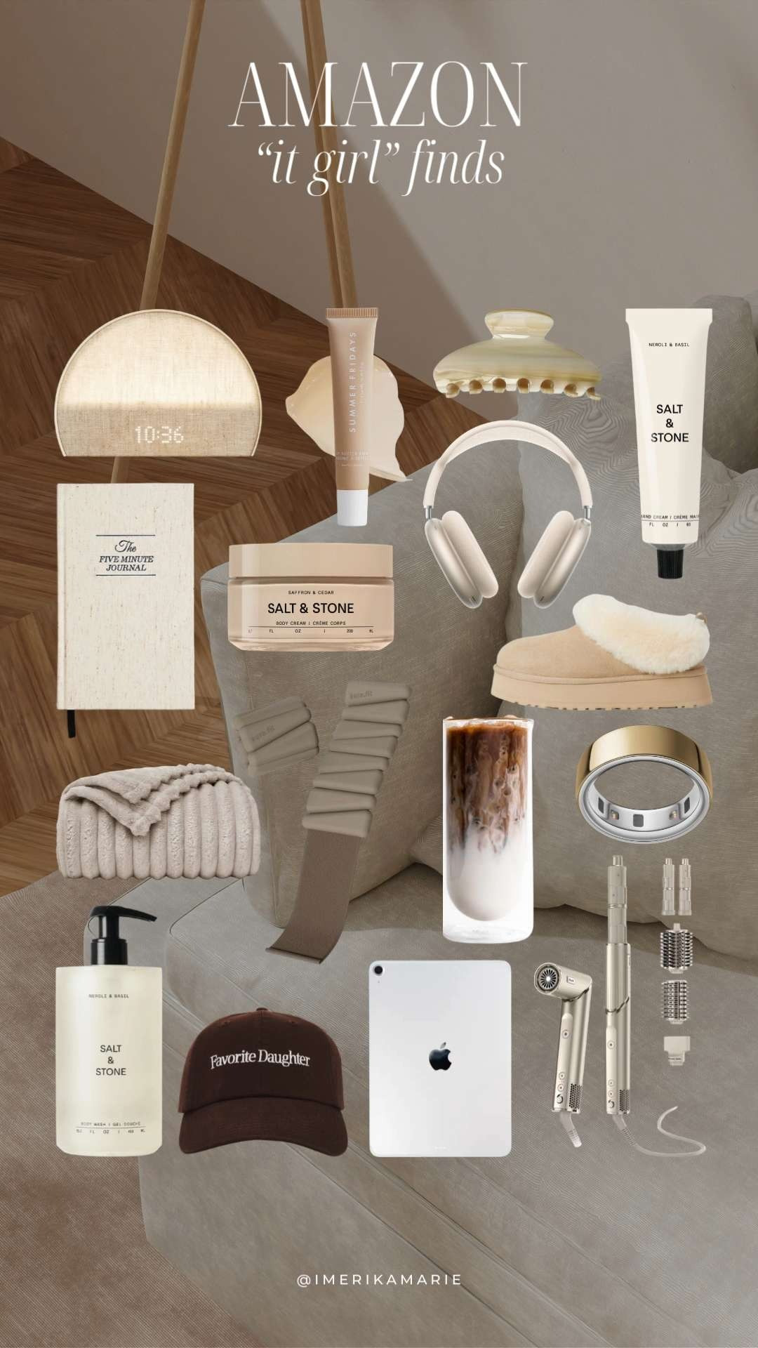 Amazon It Girl Finds

Amazon finds. spring finds. beige aesthetic. beige skincare products. amazon skincare. amazon bodycare. amazon home. amazon beauty. Salt & Stone 

 #LTKselfcare #LTKHome #LTKBeauty