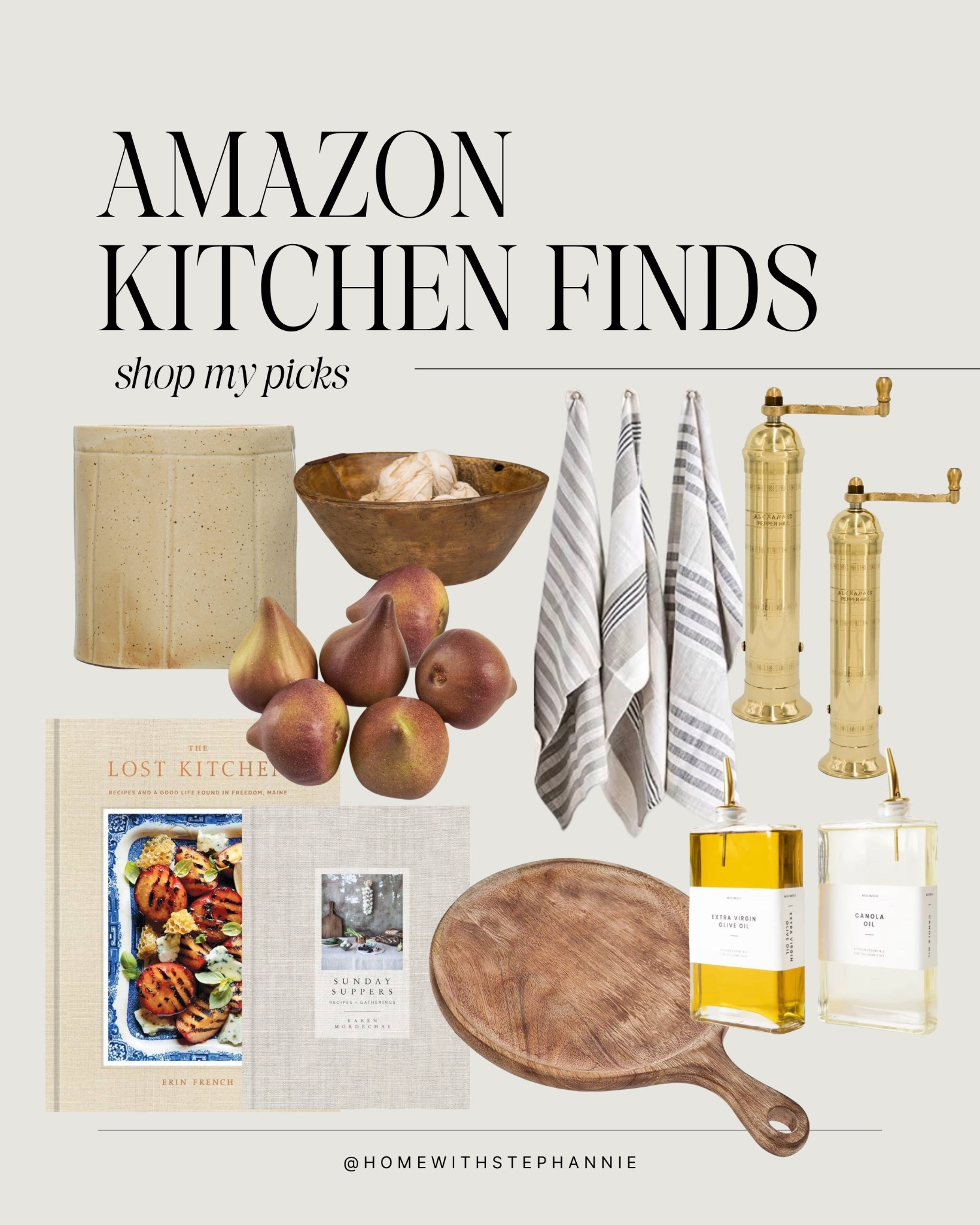 Amazon kitchen finds 

#kitchendecor #kitchenfinds #amazonkitchen #cookbooks #utensilholder 

#LTKHome