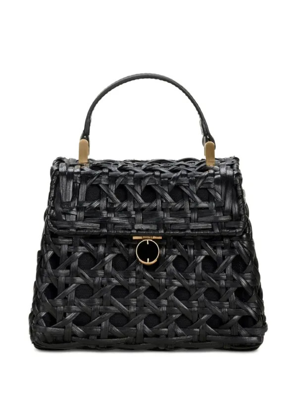 Cult Gaia Sybil Woven Rattan Mini Bag - Farfetch | Farfetch Global