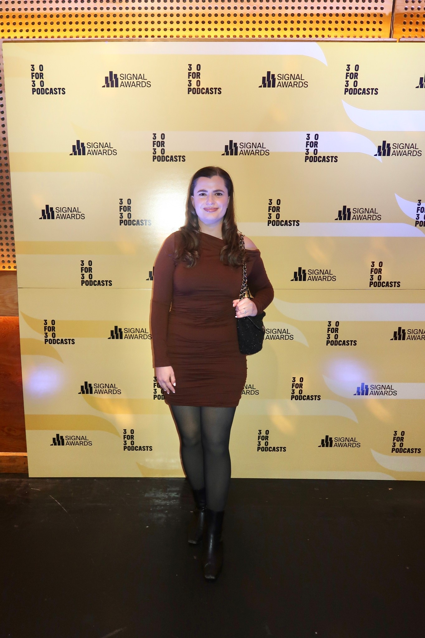 My outfit for the Signal Awards party last night in Brooklyn! This dress from Amazon is so cute and comes in lots of colors. I’m also wearing my fleece lined tights that appear sheer because it was chilly last night! I paired it with a black tweed purse and black boots  

#LTKShoeCrush #LTKParties #LTKFindsUnder50