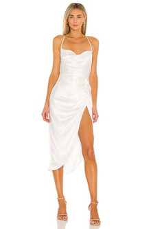 Click for more info about Amanda Uprichard X REVOLVE Jasalina Dress in Ivory from Revolve.com