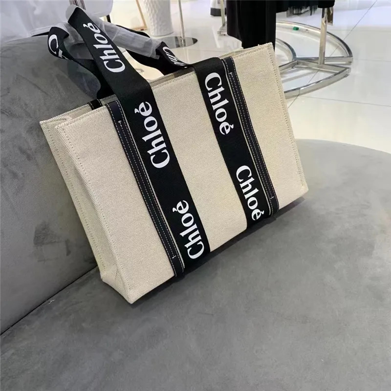 Dupe Ch Loe Woody Tote Womens Handbag Shoulder Bags 26cm/36cm Large Capacity Shopping Bag 712161 ... | DHGate