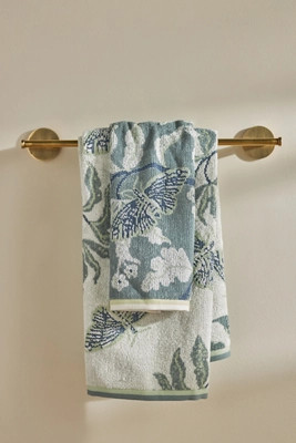 Nathalie Lete Marais Butterfly Cotton Towel Collection | Anthropologie (US)