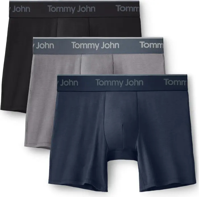 3-Pack Second Skin 6-Inch Stretch Modal Boxer Briefs | Nordstrom