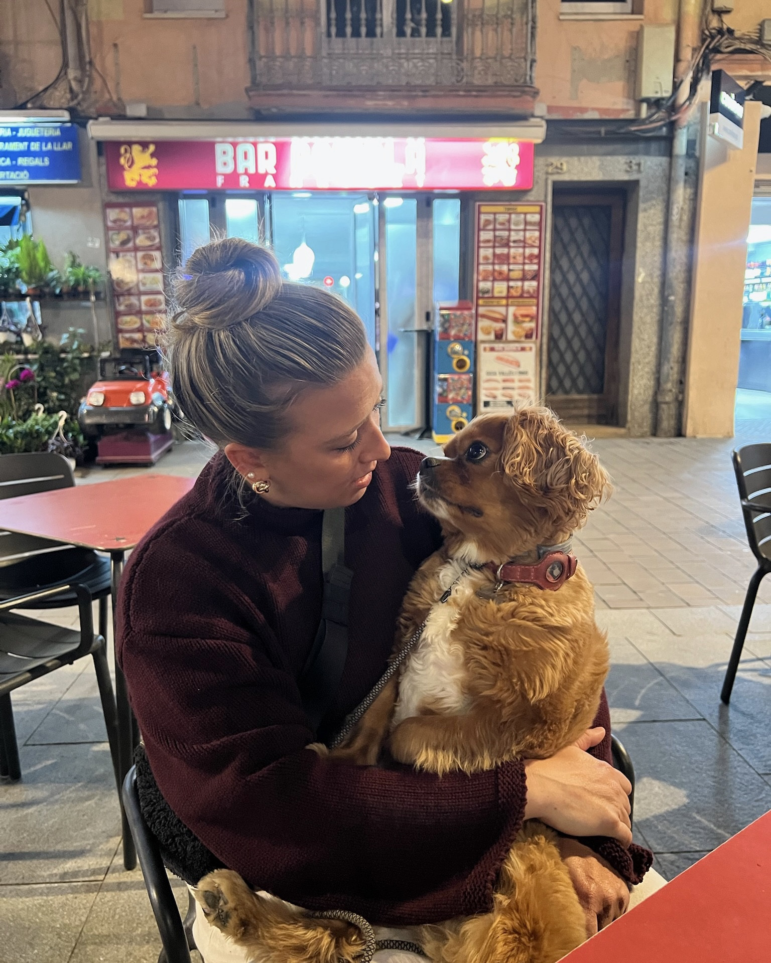 Telling Charlie that my wine MANGO sweater is running out of stock!

I wear this sweater more than I care to admit.  Dressed up or super casual as a sweatshirt swap.  The color is perfect and it is so cozy!

Hurry before it’s gone!

#LTKootd