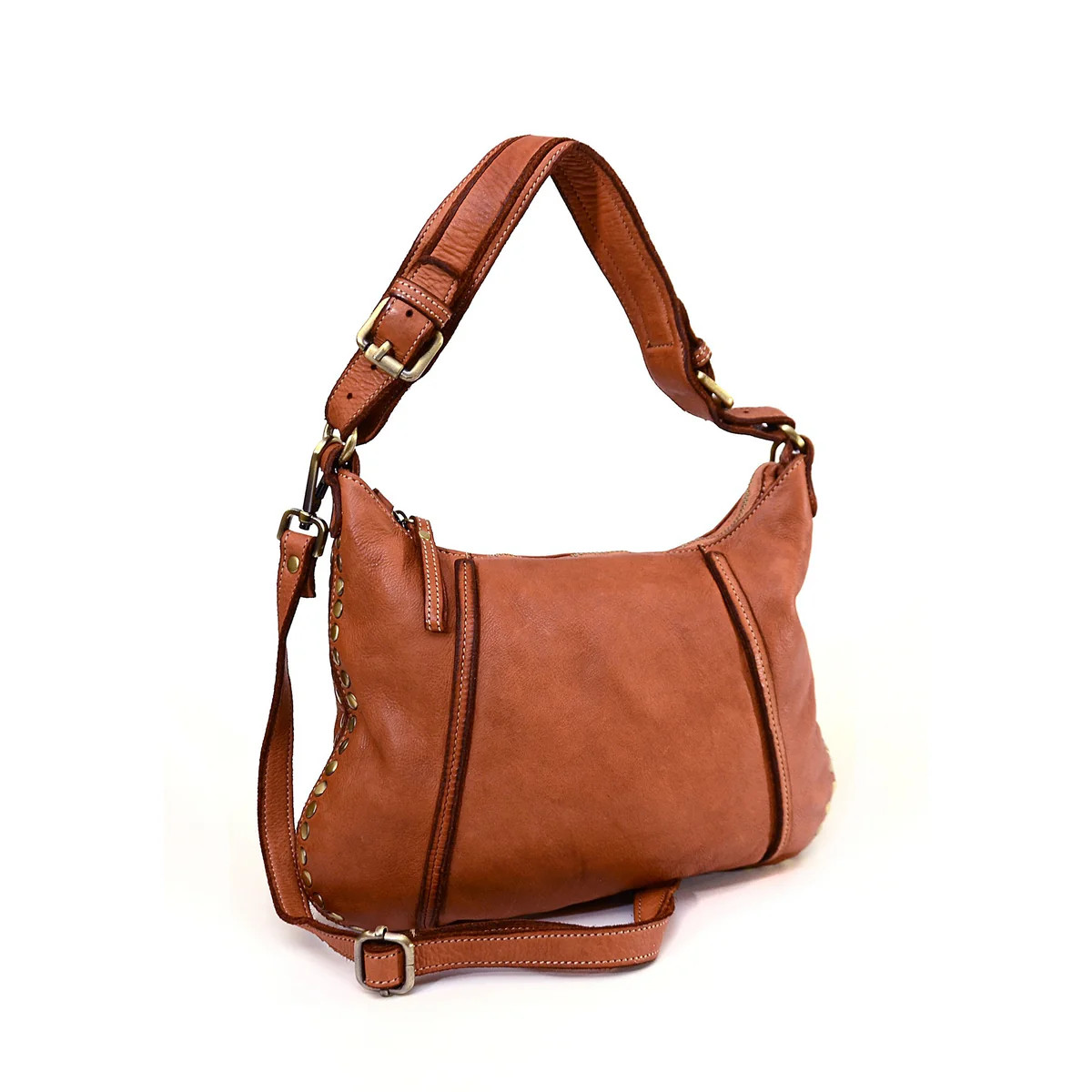 Annalisa Crossbody in Cognac | Bolsa Nova Handbags