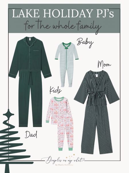 Matching family Christmas pajamas from LAKE are UNIQUE and gorgeous! 

#LTKSeasonal #LTKHoliday
