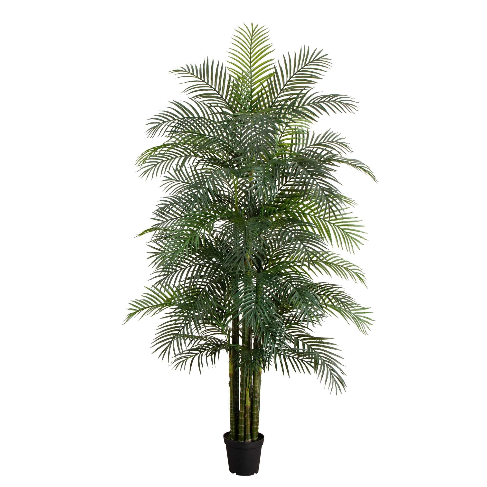 9' UV Resistant Artificial Areca Palm Tree (Indoor/Outdoor) | Nearly Natural | Nearly Natural