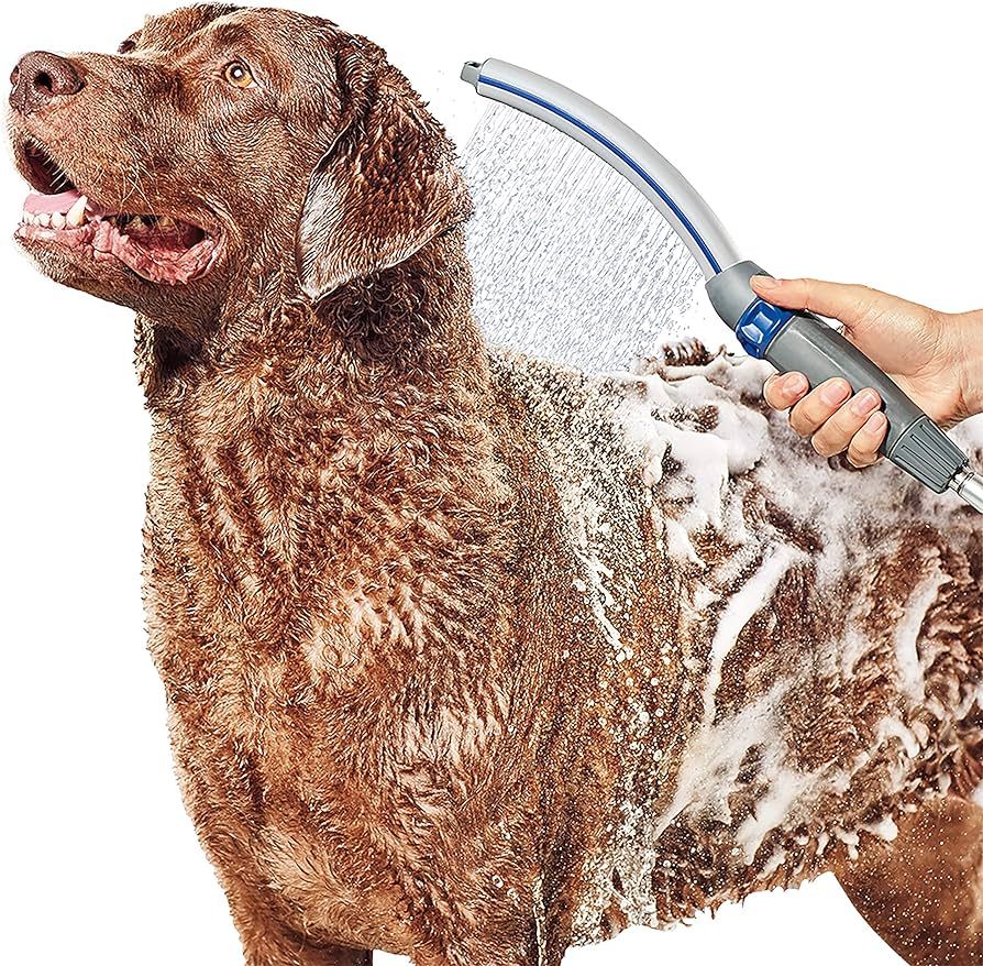 Waterpik Pet Wand Pro Dog Shower Attachment for Fast and Easy Dog Bathing and Cleaning, Indoor an... | Amazon (US)