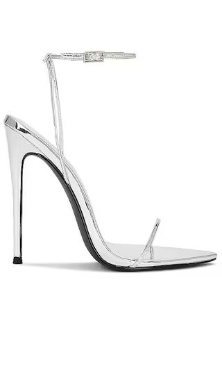 The Andx Sandal in Liquid Metal | Revolve Clothing (Global)