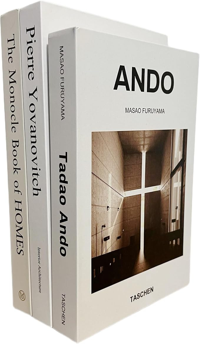 Set of 3 Decorative Books for Coffee Table, Shelf Decor, Bookshelf Decor. Perfect for Decor Book ... | Amazon (US)