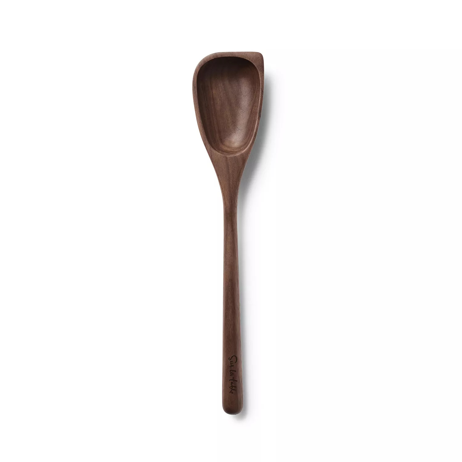 Sur La Table Angled Edge Walnut Spoon | Sur La Table
