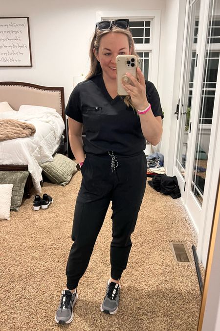 New scrubs from Scrubs and Beyond. With OnCloud Cloud Runner. Scrub life. Scrub look. 

#LTKWorkwear