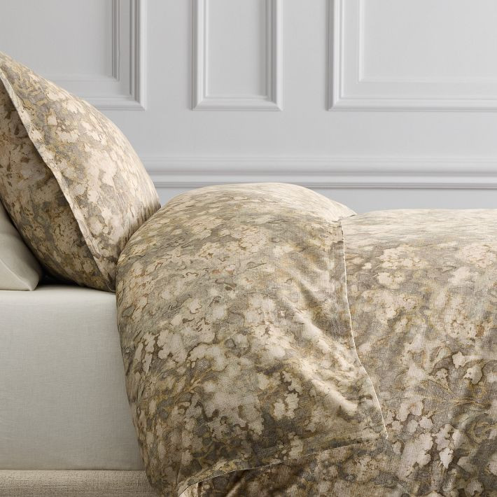 Abstract Hydrangea Duvet Cover & Shams | West Elm (US)