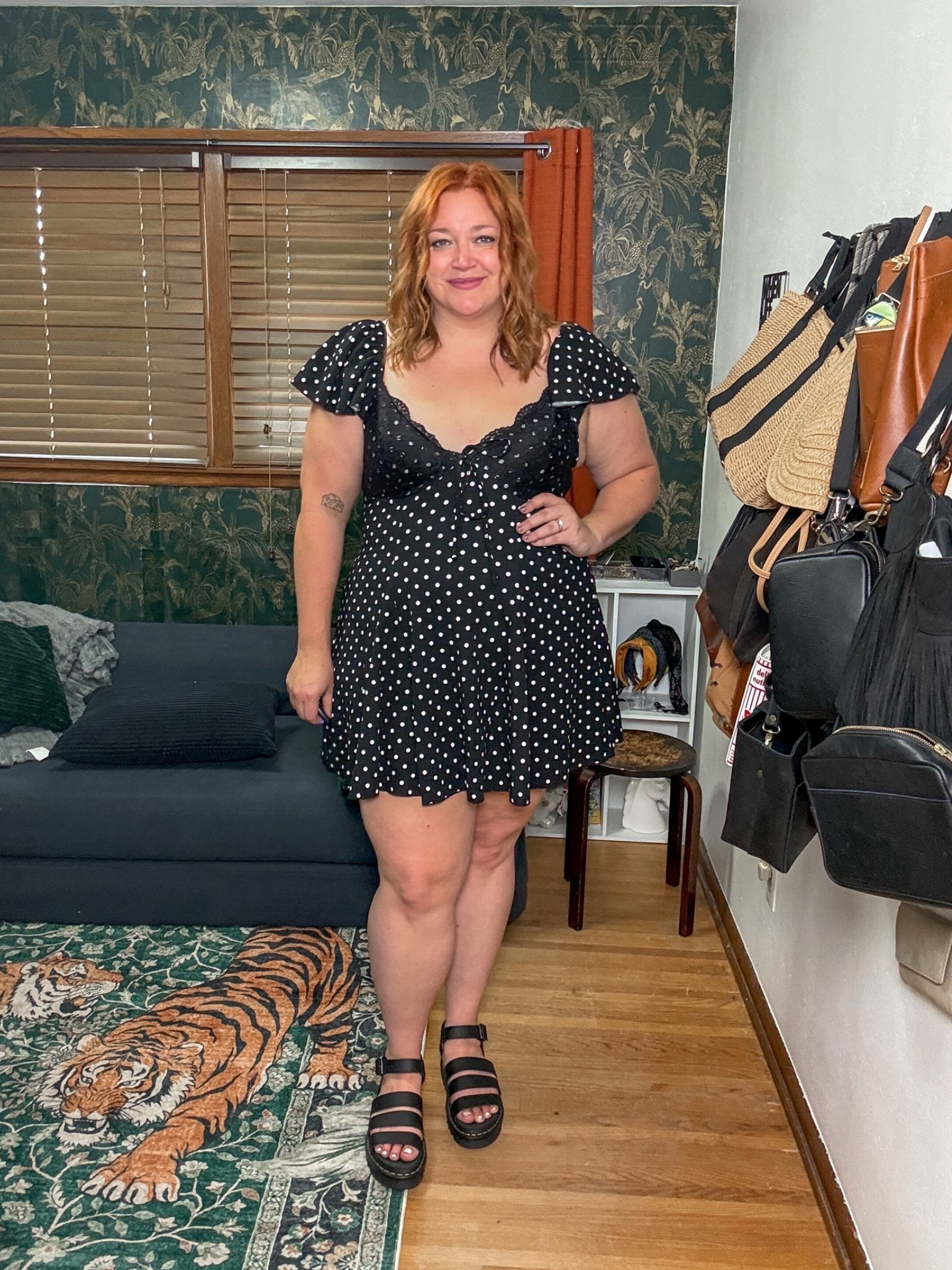 Sassy mini dress wearing 3X as a US 16/18 and 5’10

#LTKPlusSize #LTKMidsize #LTKootd