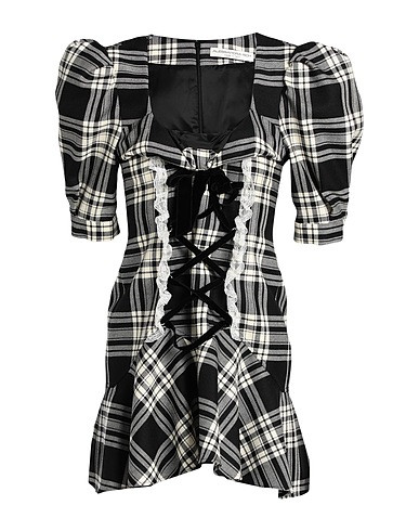 ALESSANDRA RICH  | Black Women‘s Short Dress  | YOOX | YOOX (US)