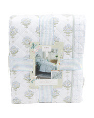Cotton Reversible Block Print Quilt Set | Bed & Bath | Marshalls | Marshalls