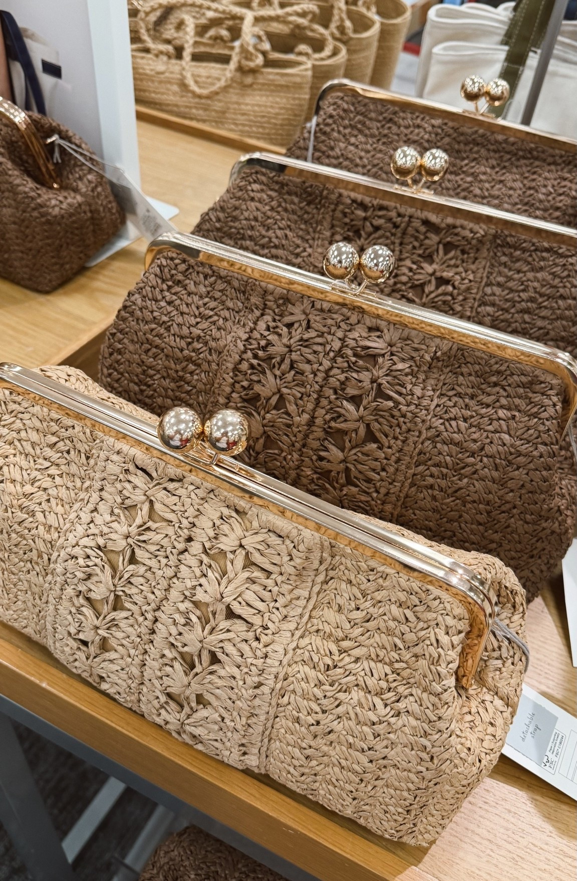 Target Deal Days are here 🤎 save 40% off handbags! So many cute bags for summer 👜 

#target #targetdealdays #handbags #strawbags #clutch #targetfashion

#LTKSeasonal #LTKootd #LTKSaleAlert