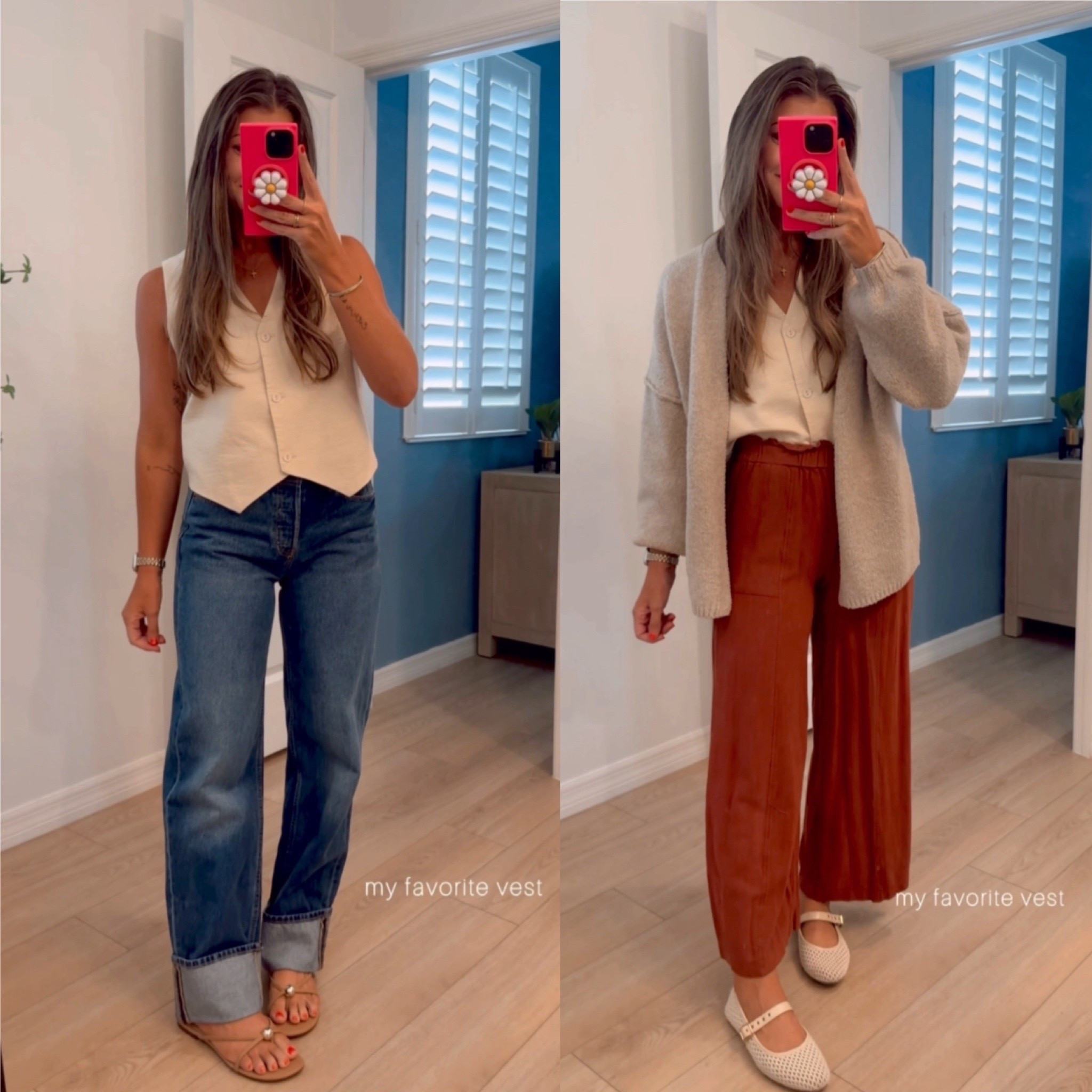 Amazon favorite staples in my closet styled for both summer and fall for transition outfit inspo for you! Second option is super cute for work. 0 SHORT jeans - size down! True small in all other items.


Teacher outfit idea
Business casual
Workwear
Back to school
Amazon finds
Affordable outfit 
Fall transition 