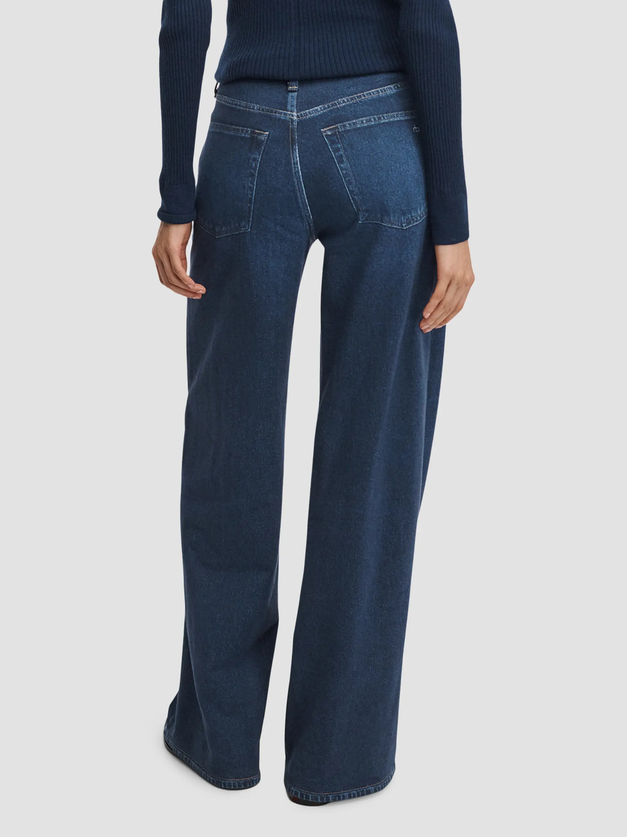 rag & bone rb Miramar Sofie Wide-Leg Jeans | Saks Fifth Avenue | Saks Fifth Avenue