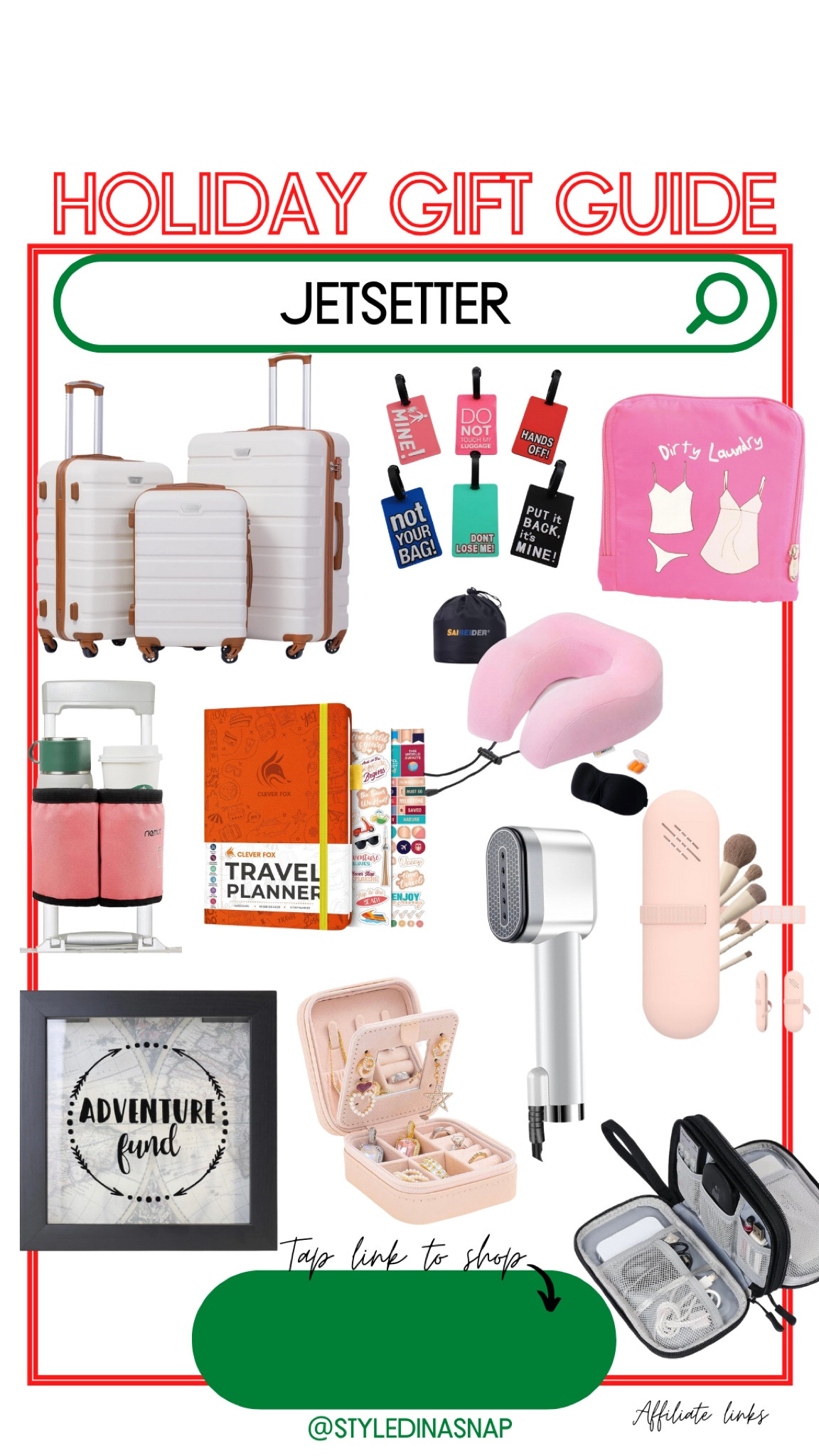 Holiday gift guide for the jetsetter in your life! All linked from Amazon! 

#LTKTravel #LTKGiftGuide #LTKHoliday