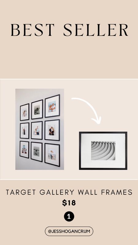 best seller, target frame, gallery wall, home decor, family, home inspo, under $20

#LTKunder50 #LTKhome #LTKfamily