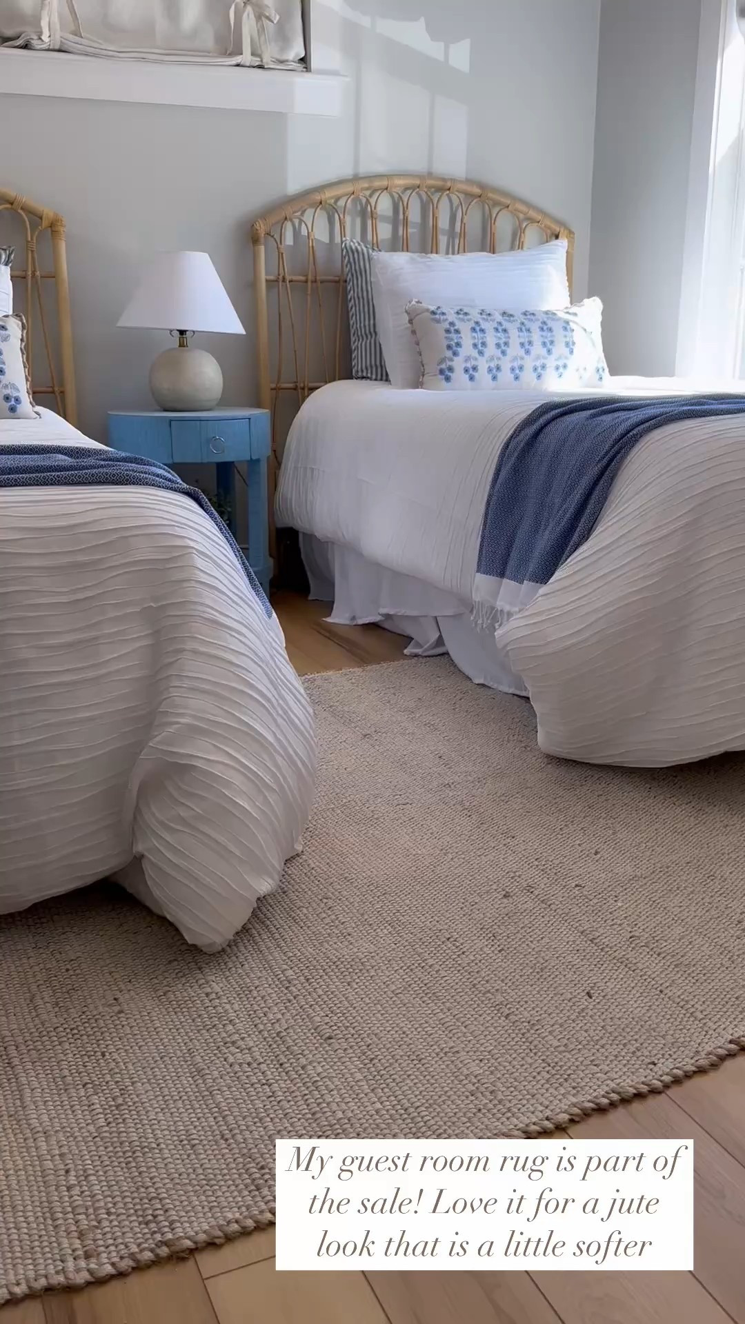 My guest room rug is part of Wayfair’s spring savings event! Love that is gives the jute look but is a little softer 

#LTKStyleTip #LTKHome #LTKSaleAlert