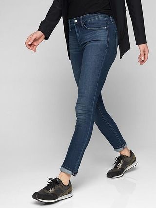 Athleta Womens Sculptek Skinny Jean Dark Wash Size 0 | Athleta