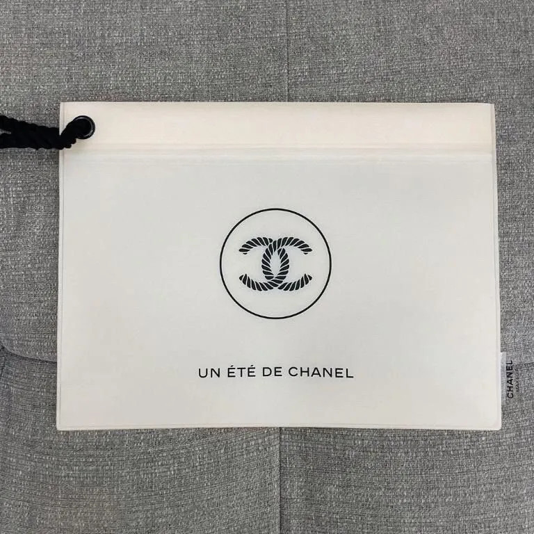 Chanel Beauty Beige Cosmetic bag Makeup Organiser Travel Pouch  VIP Gift NIB  | eBay | eBay US
