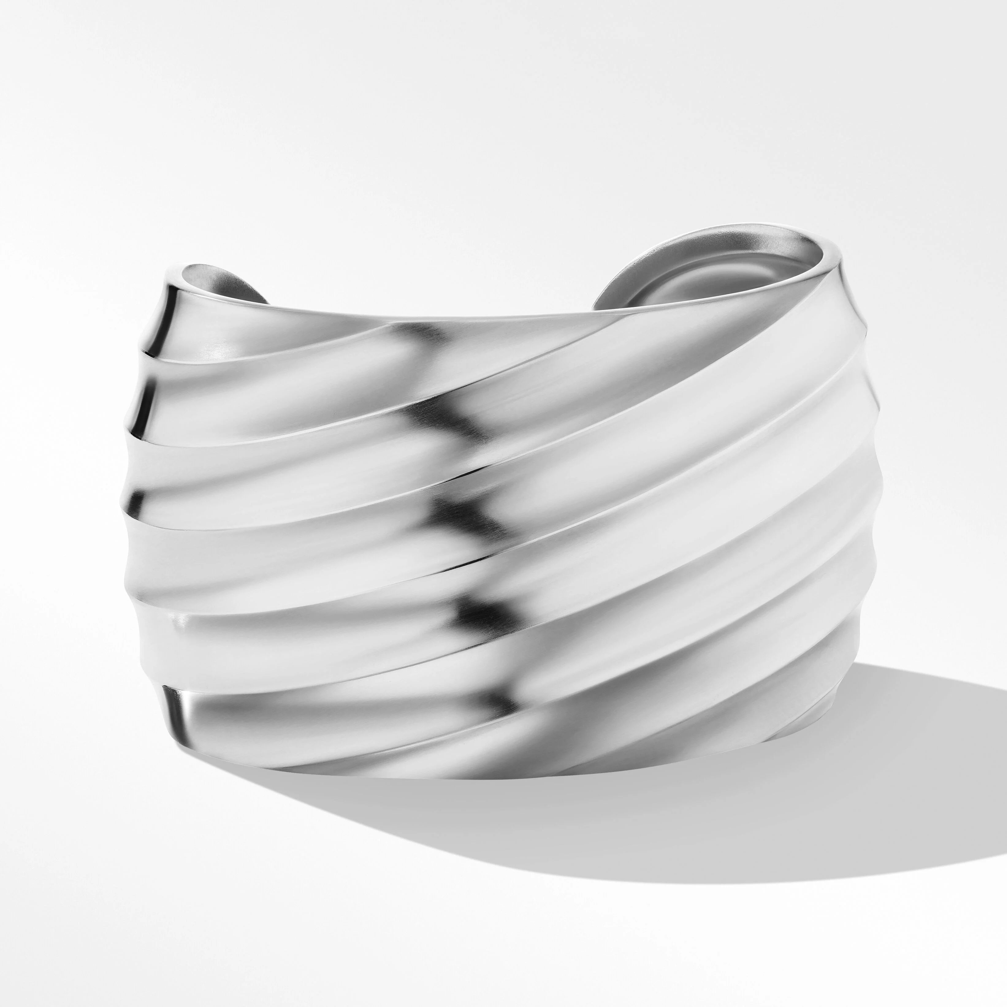 Cable Edge® Bracelet in Recycled Sterling Silver | David Yurman