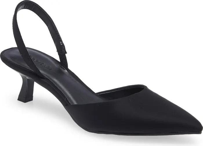 Cammie Kitten Heel Slingback Pump (Women) | Nordstrom