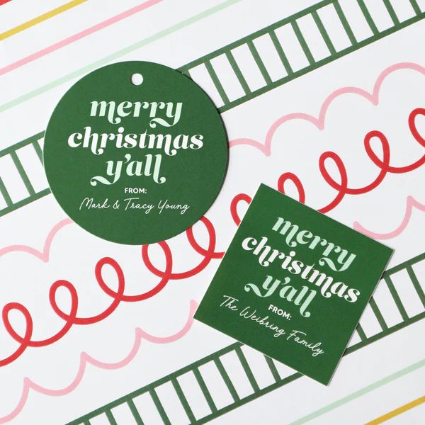 Merry Christmas Y'all - Green 2023 | Joy Creative Shop