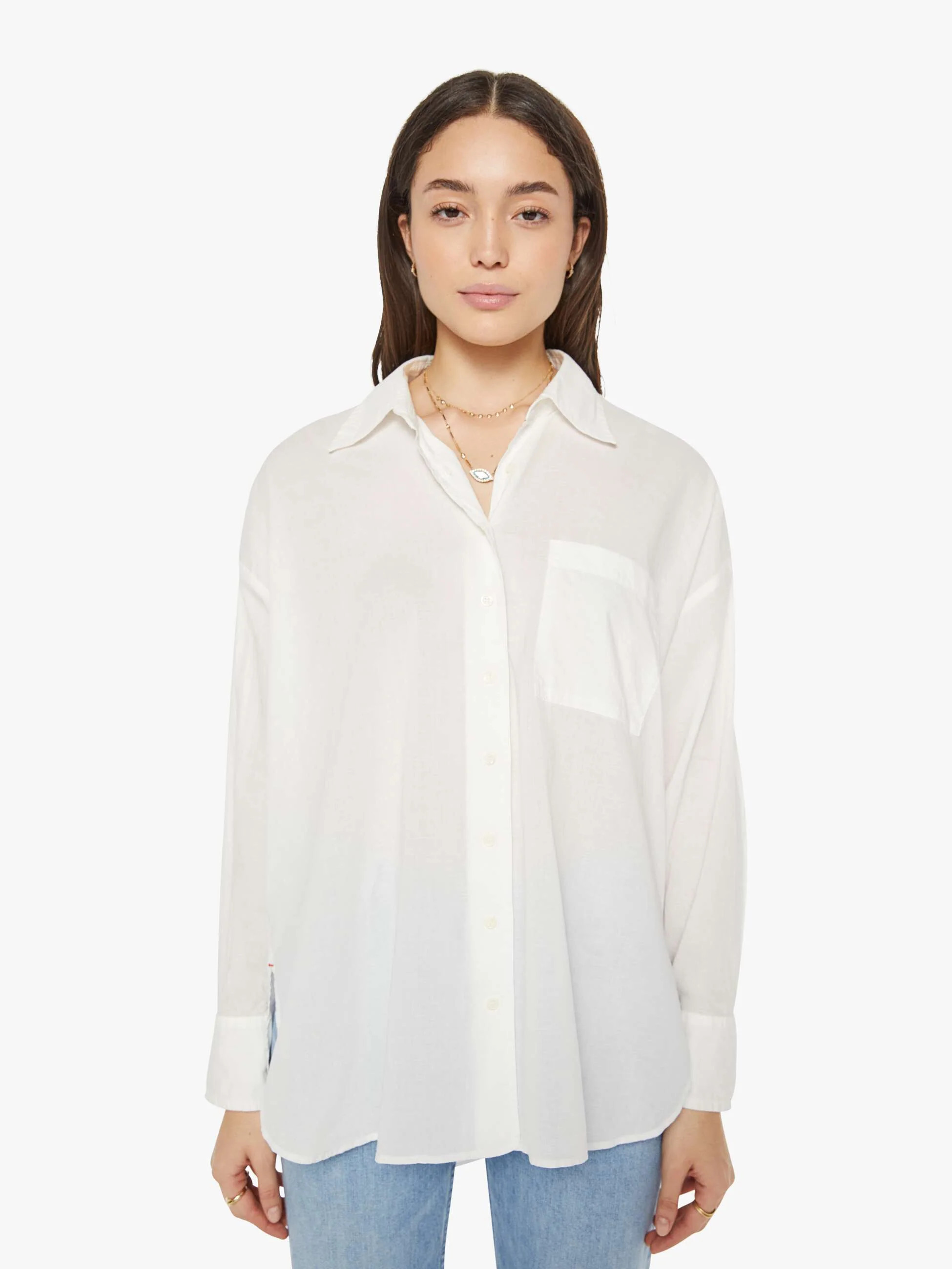 XiRENA Sydney Shirt - White | Mother Denim
