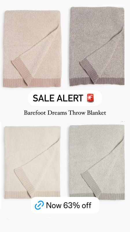 Barefoot dreams blanket on sale barefoot dreams throw on sale home decor sale 

#LTKHome #LTKFindsUnder100 #LTKSaleAlert