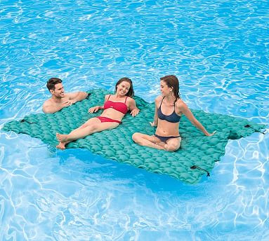 Giant Floating Pool Mat | Pottery Barn (US)