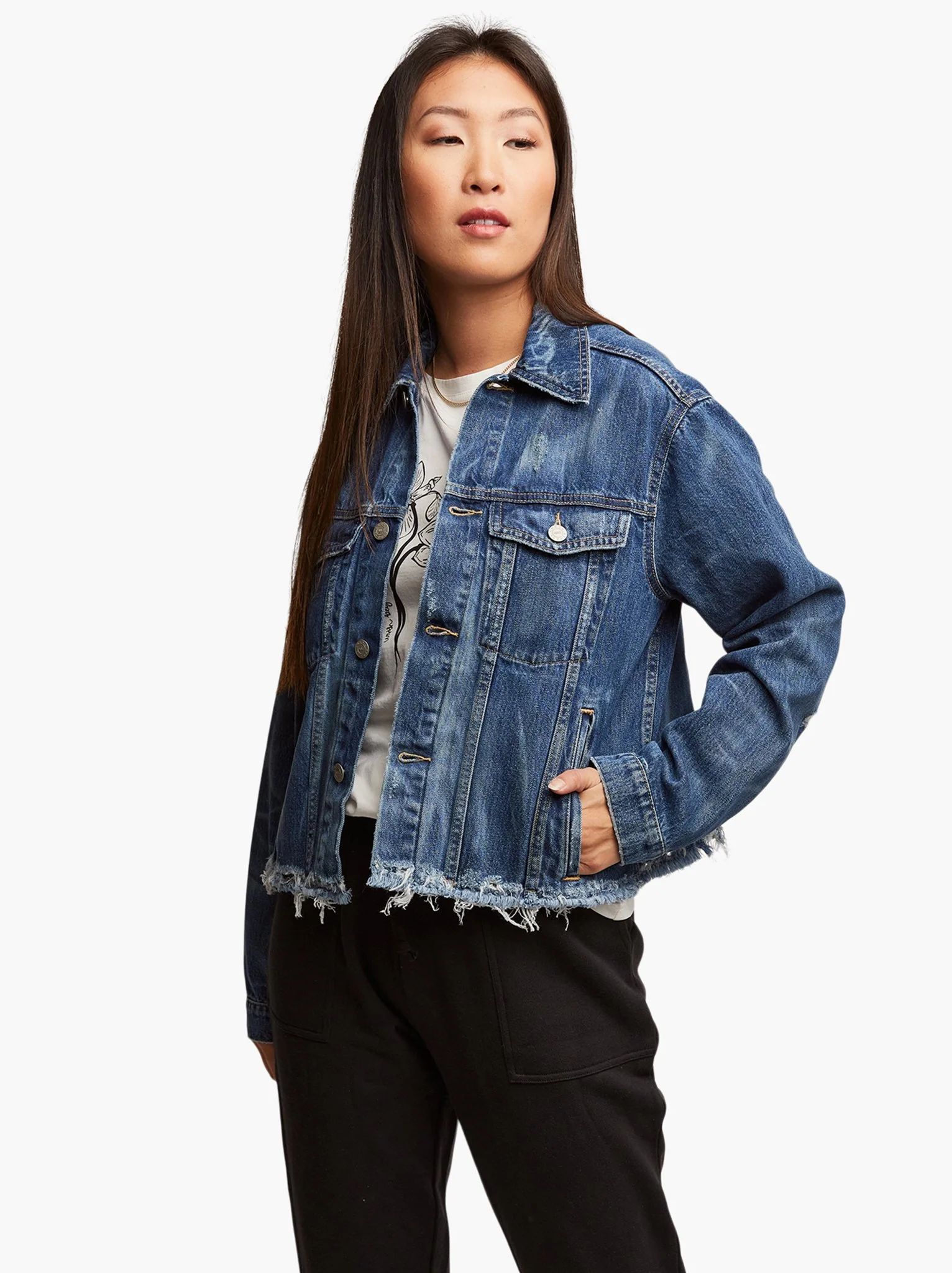 Jenna Oversized Boyfriend Jacket | ABLE Clothing